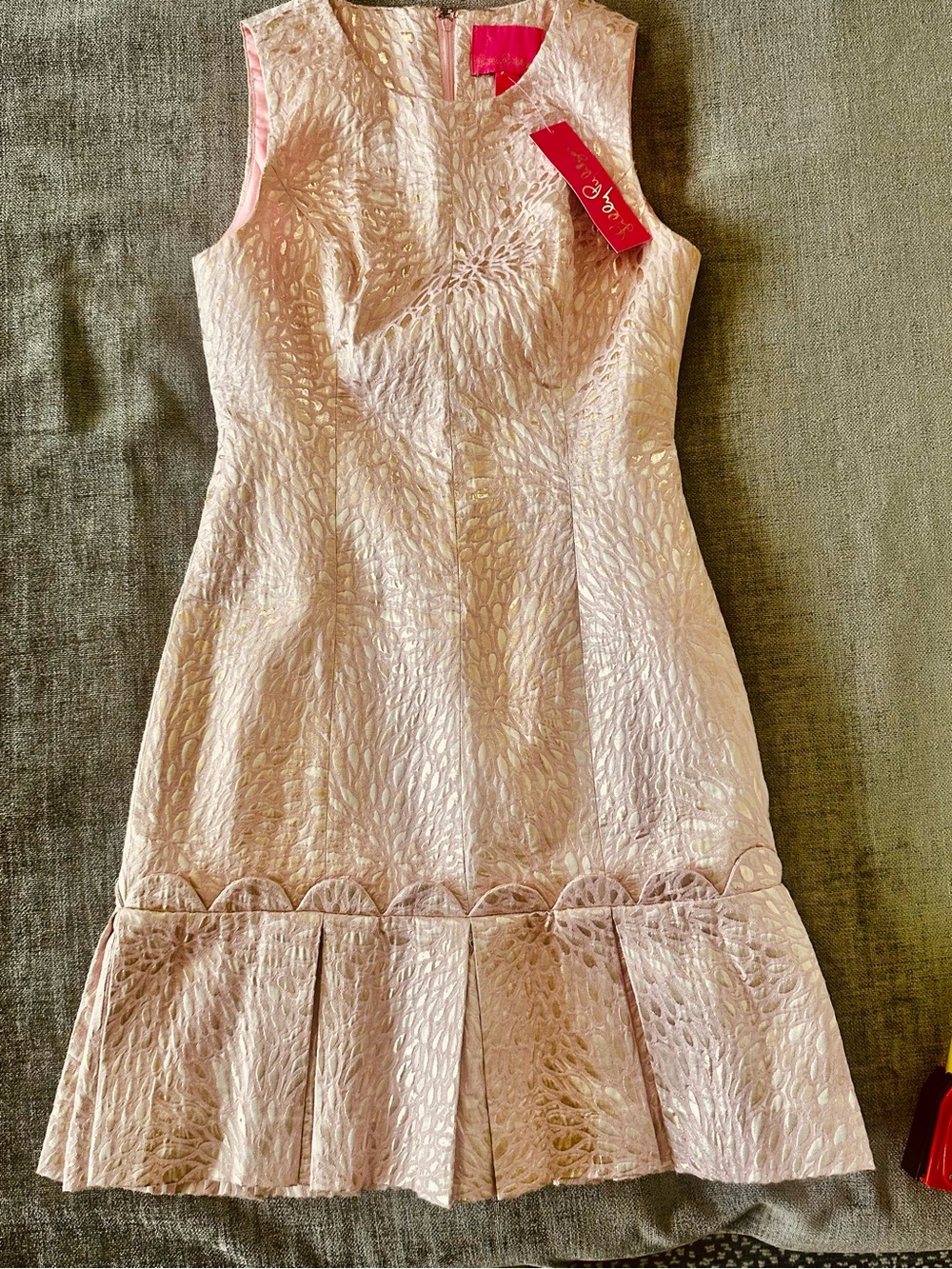 NWT Lilly Pulitzer Abree Peplum Dress – Size 2 - Picture 6 of 6